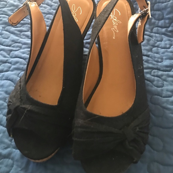 Black wedges - Picture 2 of 2